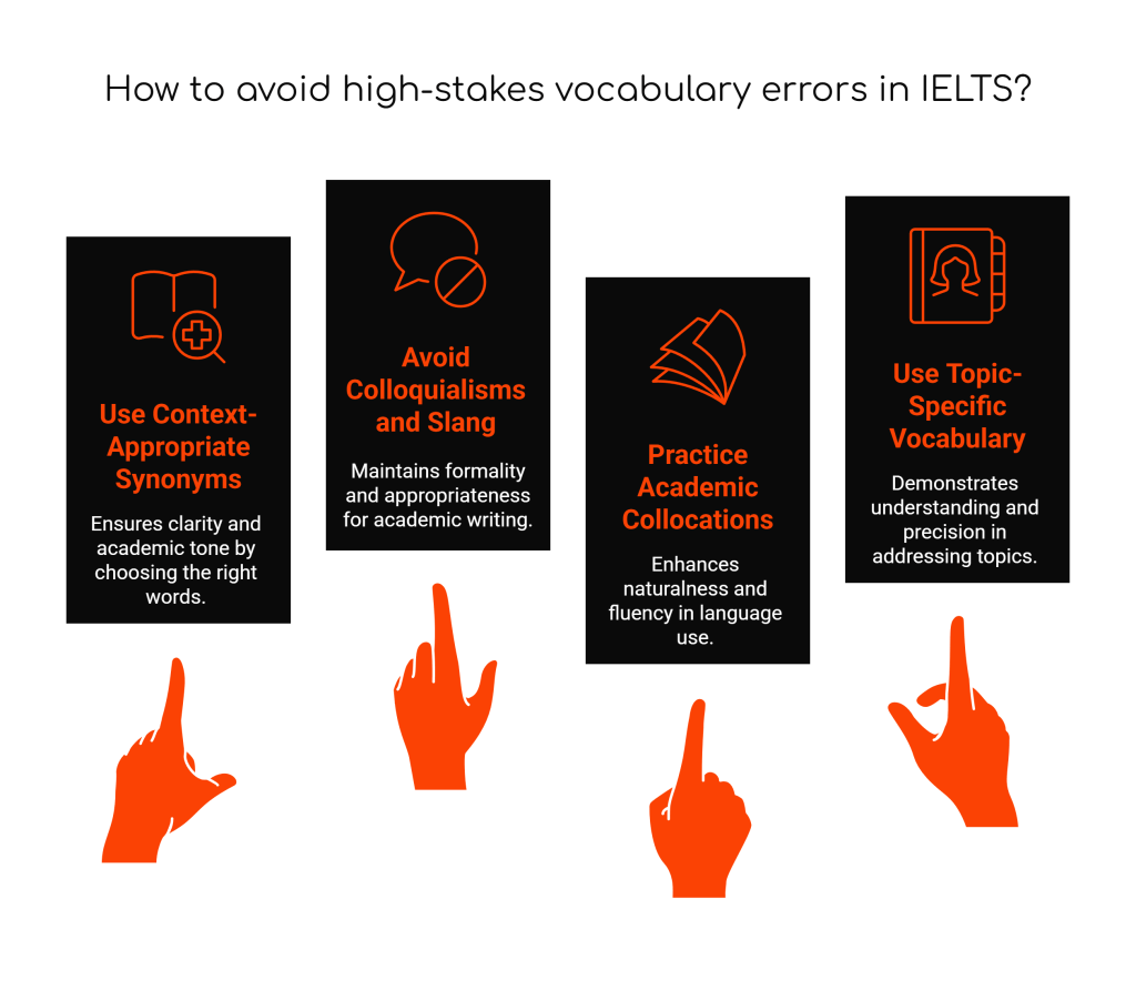 High-Stakes Vocabulary Errors to Avoid for High IELTS Bands in Writing and&nbsp;Speaking