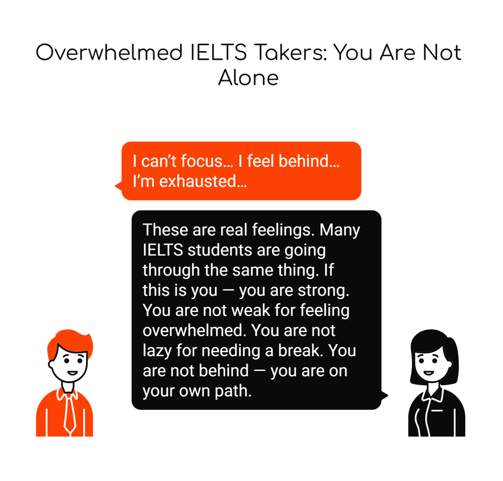 To Every IELTS Taker Who Feels Overwhelmed: You Are Not&nbsp;Alone
