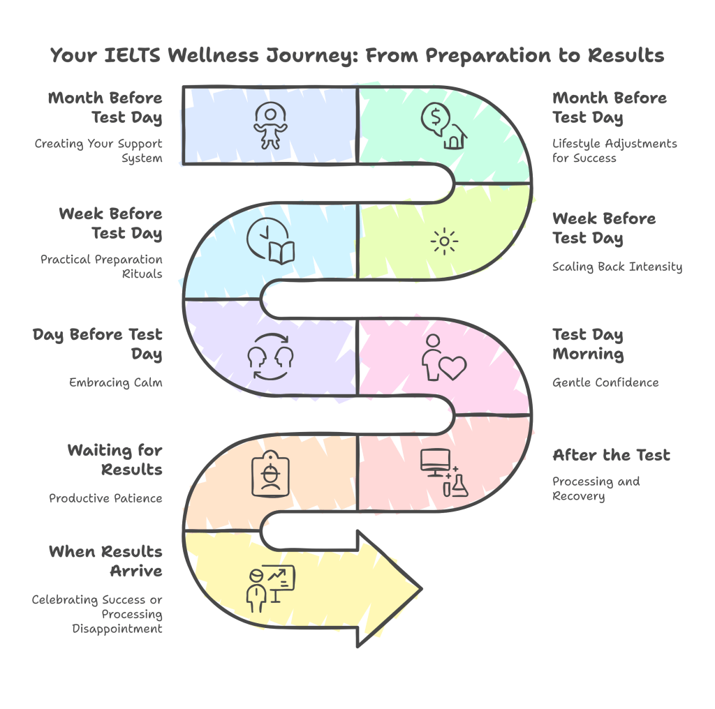 Beyond the Books: Your IELTS Wellness Journey Before and After Test&nbsp;Day