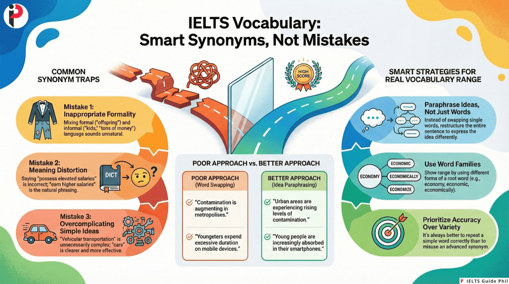 The Cautious Use of Synonyms in IELTS Writing and Speaking: A Comprehensive&nbsp;Guide