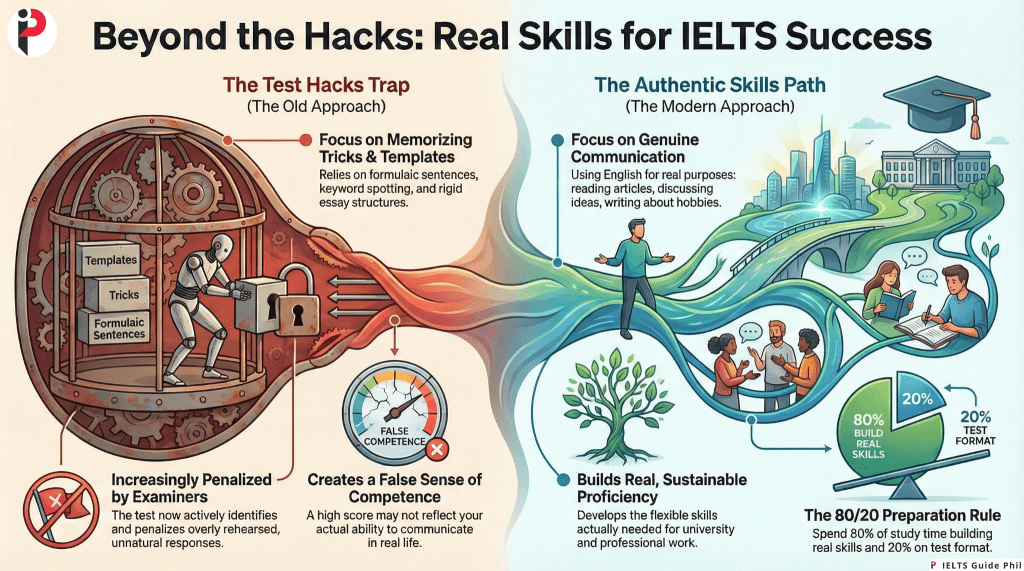 Beyond Test Tricks: Building Real Language Skills for IELTS&nbsp;Success