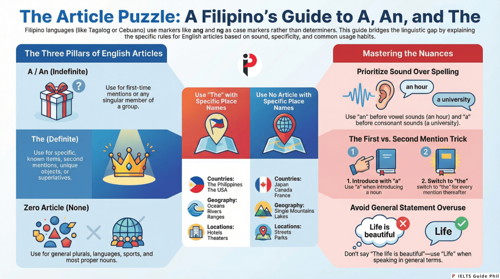 The Article Puzzle: Why Filipinos Struggle With ‘A,’ ‘An,’ and ‘The’